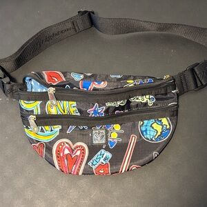 Brighton Sightseer Graphic Print Belt Bag